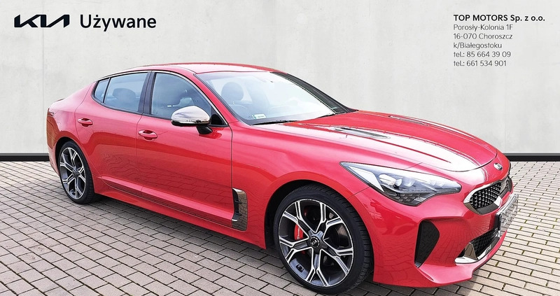 Kia Stinger cena 144900 przebieg: 82170, rok produkcji 2017 z Wojkowice małe 781